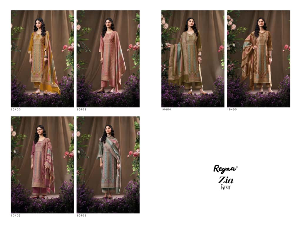 Zia Reyna Pashmina Suits Supplier India