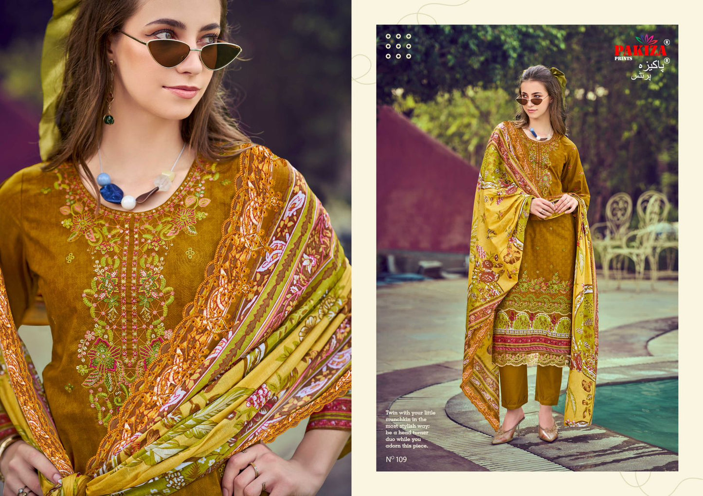 Ziaaz Vol 1 Pakiza Prints Lawn Karachi Salwar Suits Manufacturer