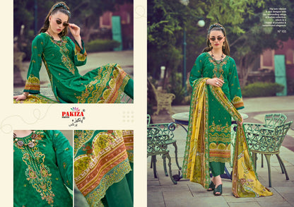 Ziaaz Vol 1 Pakiza Prints Lawn Karachi Salwar Suits Manufacturer