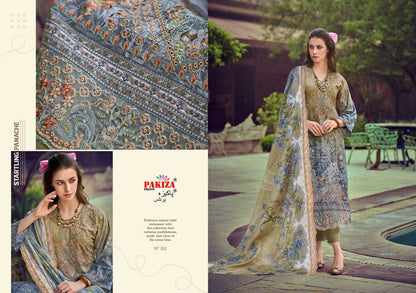 Ziaaz Vol 1 Pakiza Prints Lawn Karachi Salwar Suits Manufacturer