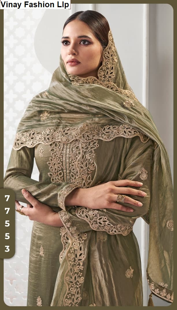 Ziana Kuleesh Vinay Fashion Llp Soft Silk Pant Style Suits Wholesale Price