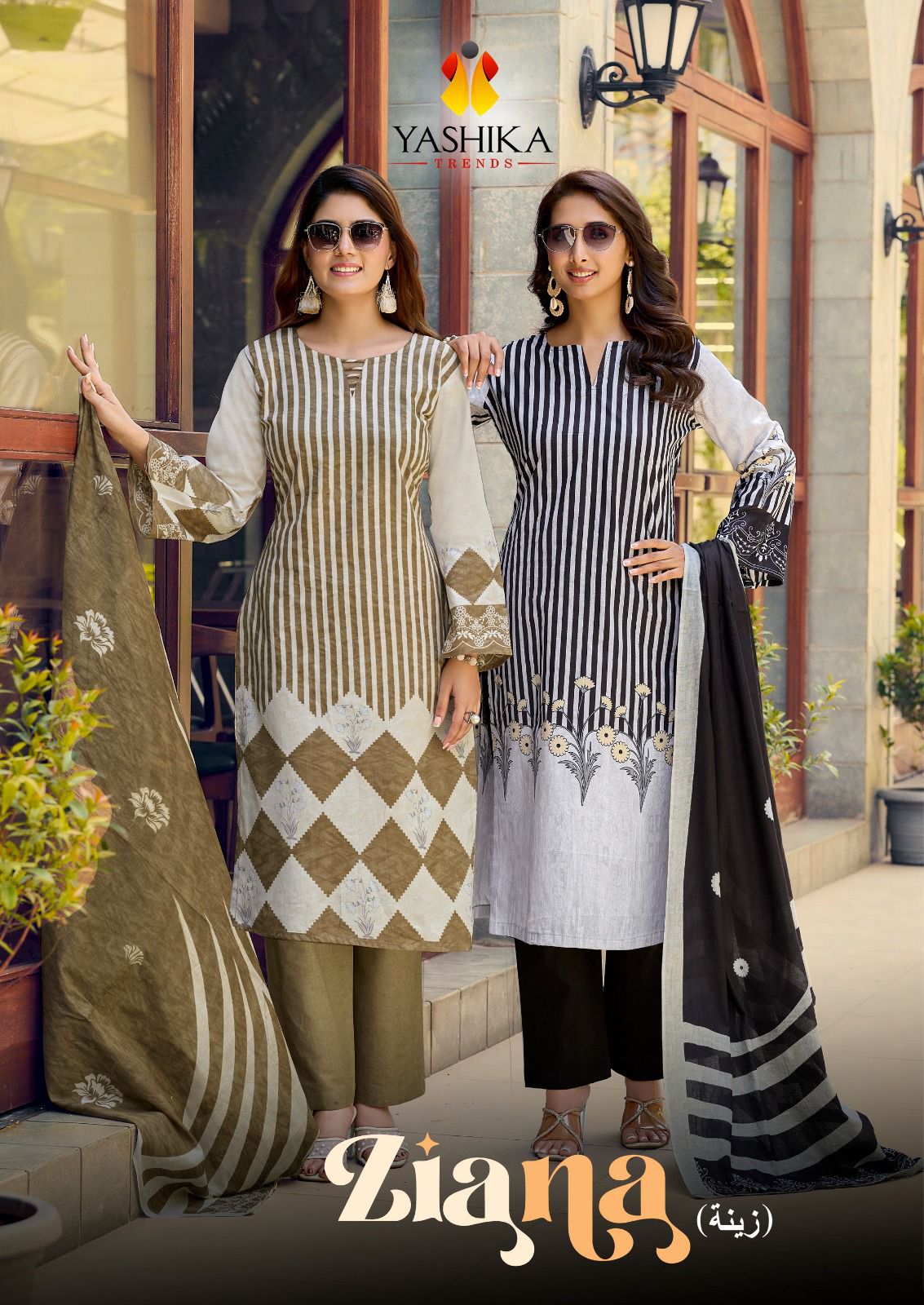 Ziana Yashika Trends Cotton Karachi Salwar Suits Wholesaler