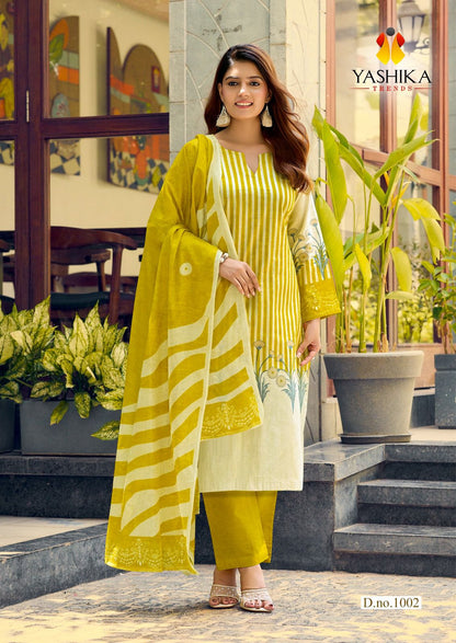 Ziana Yashika Trends Cotton Karachi Salwar Suits Wholesaler