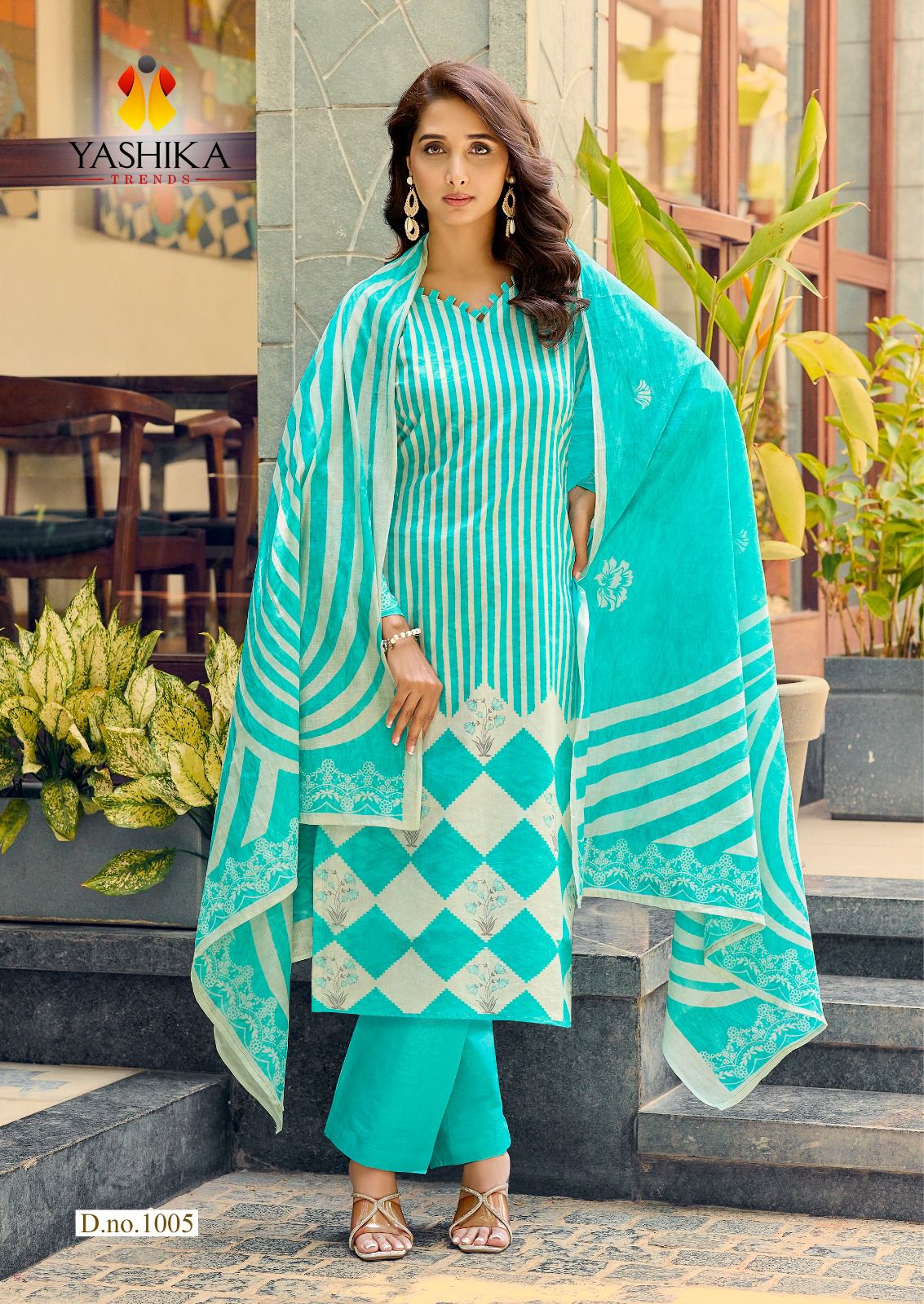 Ziana Yashika Trends Cotton Karachi Salwar Suits Wholesaler