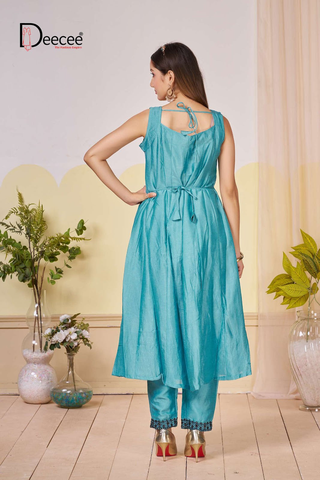 Zig Zag Deecee Viscose Readymade Anarkali Suits Supplier Gujarat