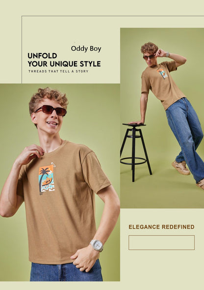 Zigzag Design 518 Oddy Boy Knit Mens Tshirts Manufacturer Gujarat