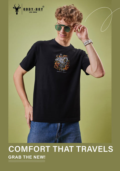 Zigzag Design 518 Oddy Boy Knit Mens Tshirts Manufacturer Gujarat