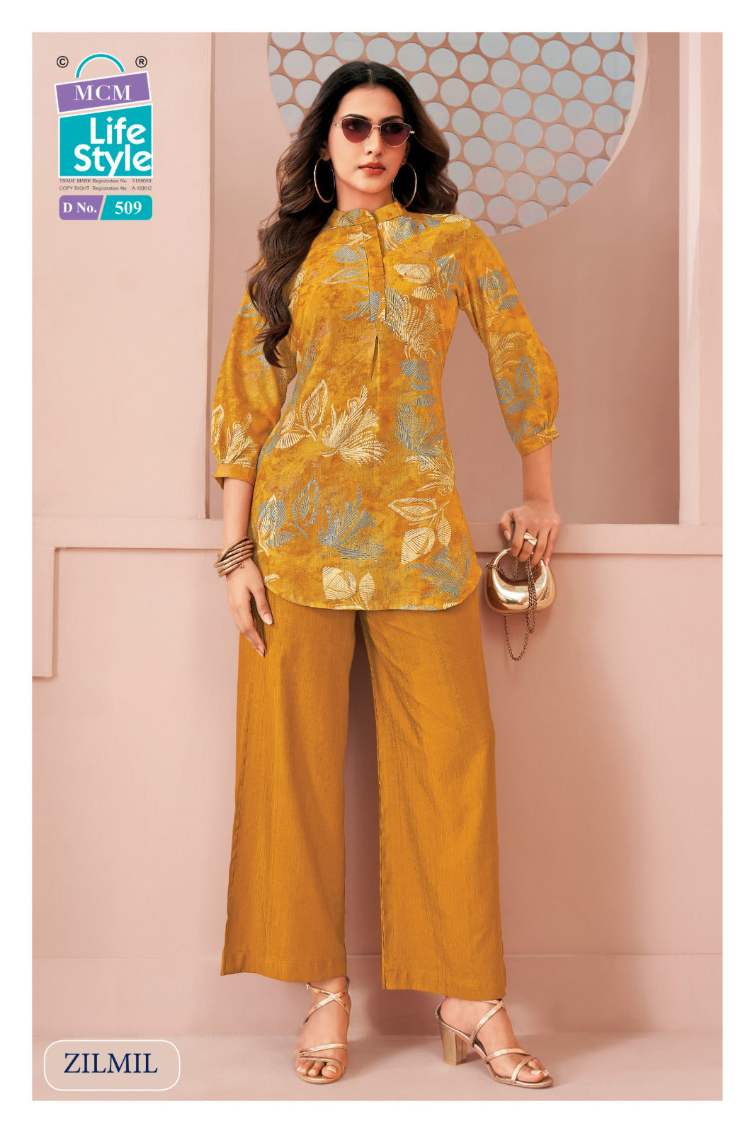 Zilmil Vol 5 Mcm Lifestyle Vertican Co Ord Set Wholesale Rate