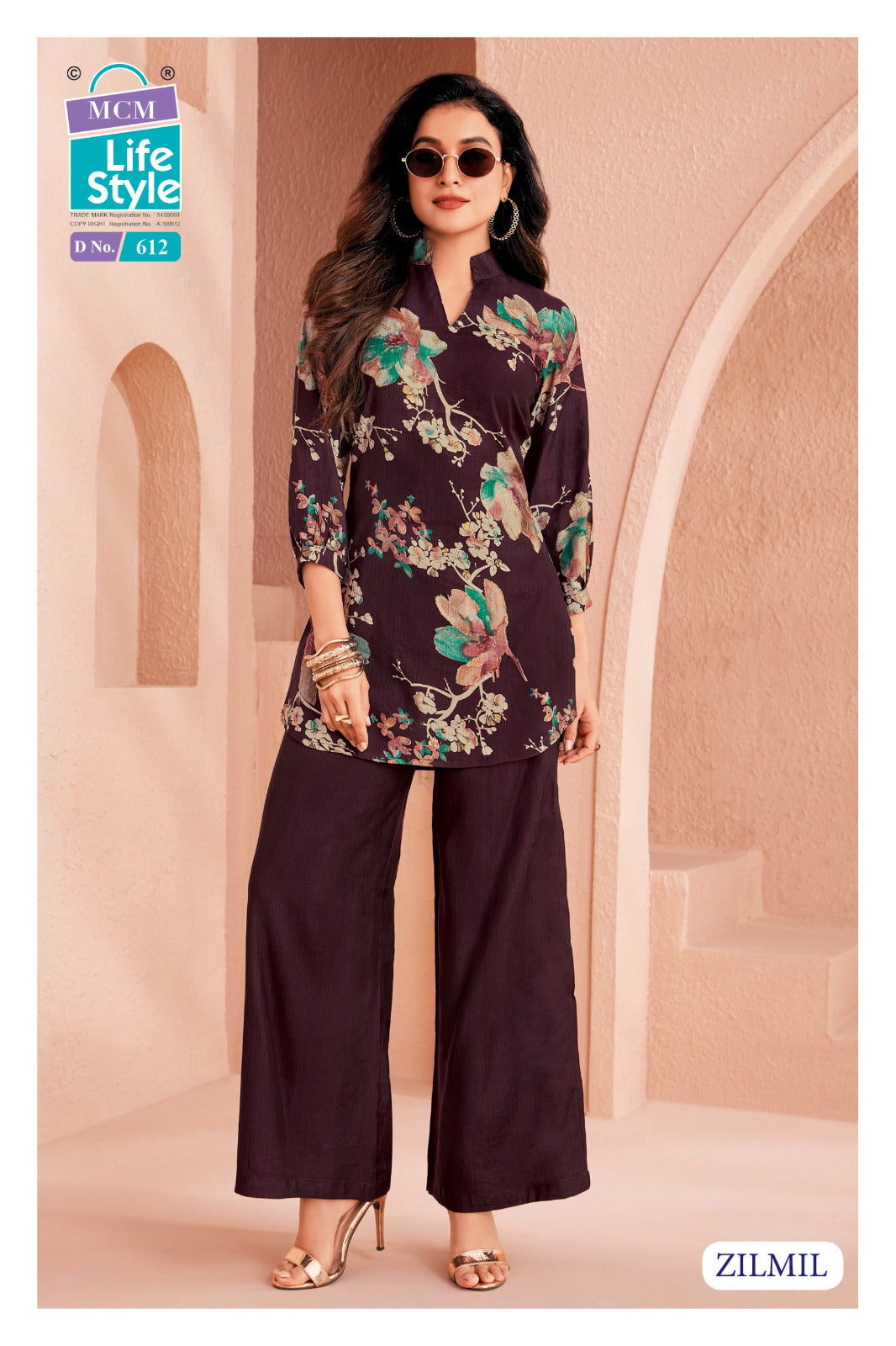 Zilmil Vol 6 Mcm Lifestyle Vertican Co Ord Set Manufacturer