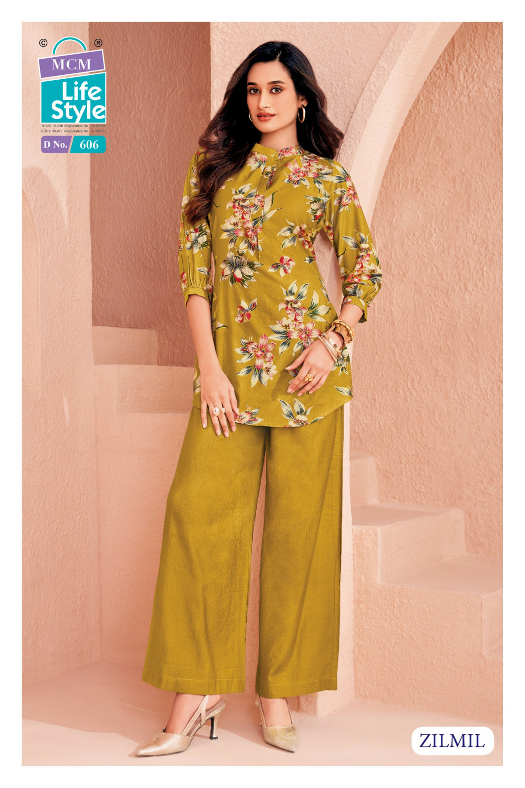Zilmil Vol 6 Mcm Lifestyle Vertican Co Ord Set Manufacturer