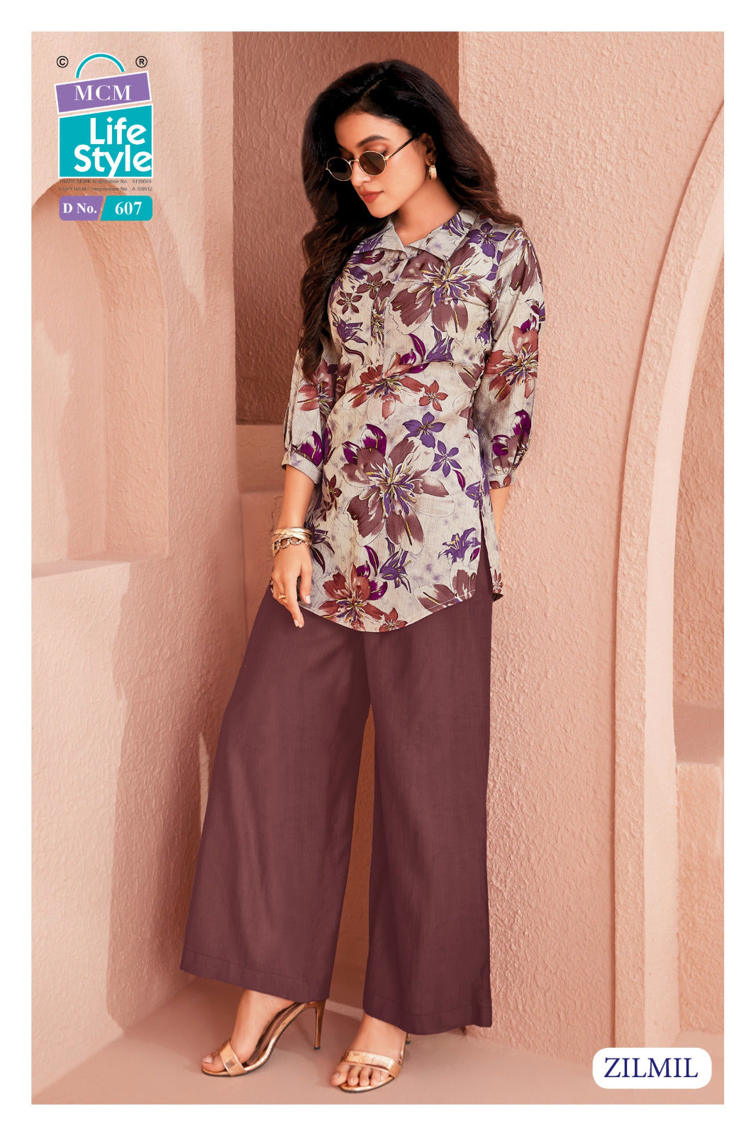 Zilmil Vol 6 Mcm Lifestyle Vertican Co Ord Set Manufacturer