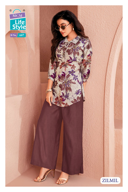 Zilmil Vol 6 Mcm Lifestyle Vertican Co Ord Set Manufacturer