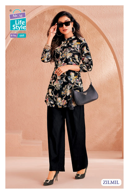 Zilmil Vol 6 Mcm Lifestyle Vertican Co Ord Set Manufacturer
