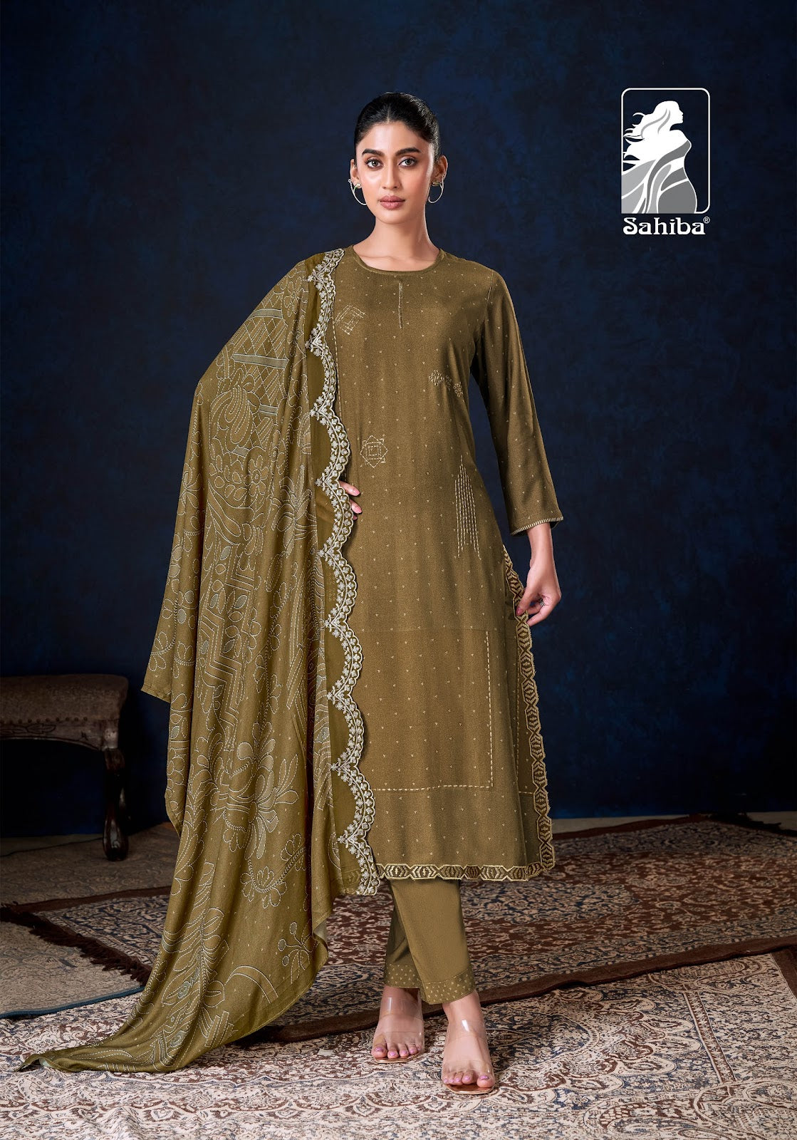 Zimal Sahiba Pashmina Suits Wholesale
