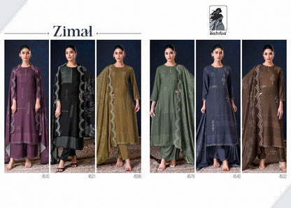Zimal Sahiba Pashmina Suits Wholesale