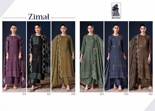 Zimal Sahiba Pashmina Suits Wholesale