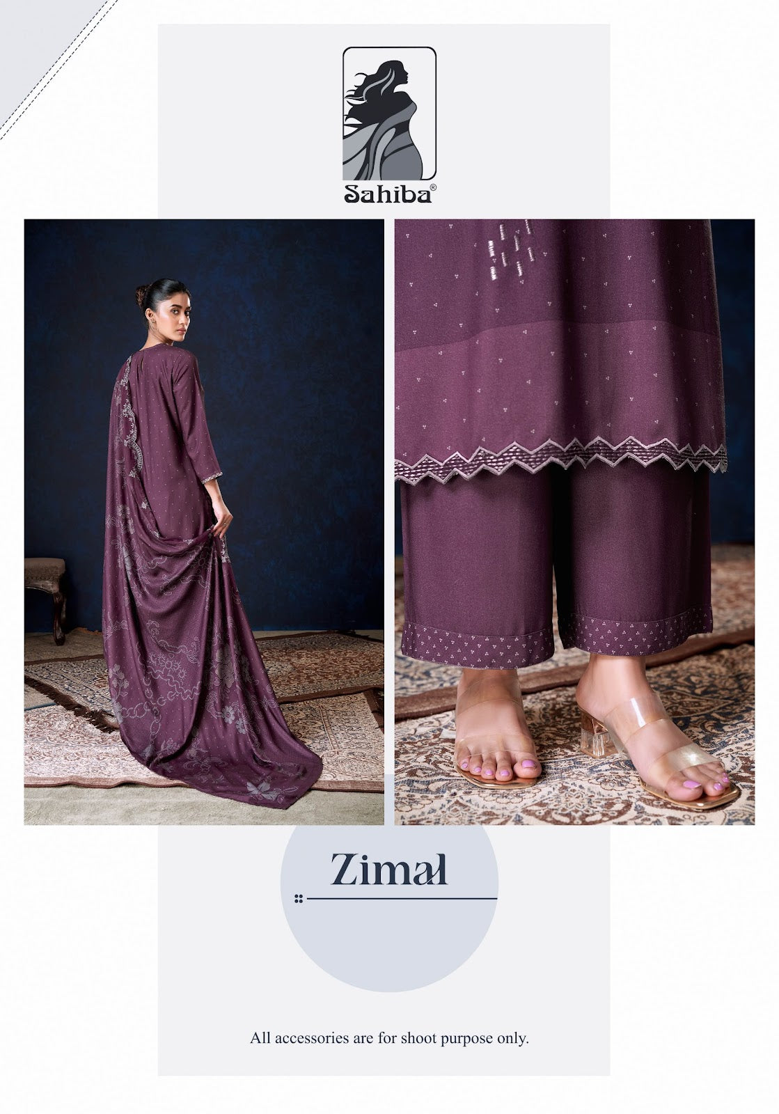 Zimal Sahiba Pashmina Suits Wholesale