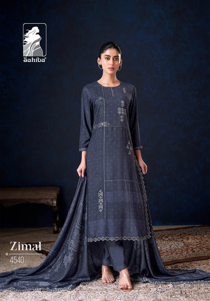 Zimal Sahiba Pashmina Suits Wholesale