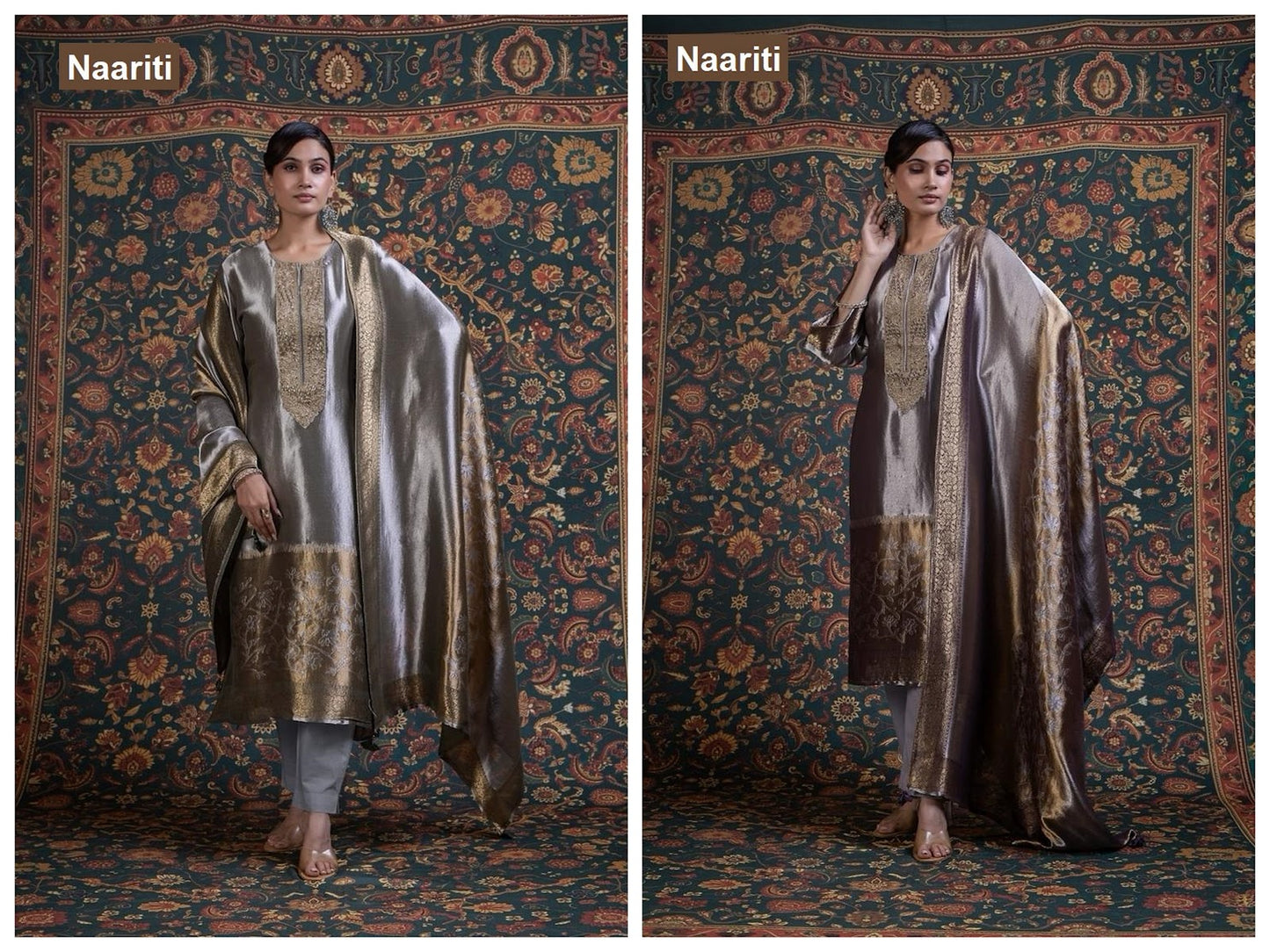 Zinaida 2851 Naariti Madurai Silk Pant Style Suits Wholesale Price