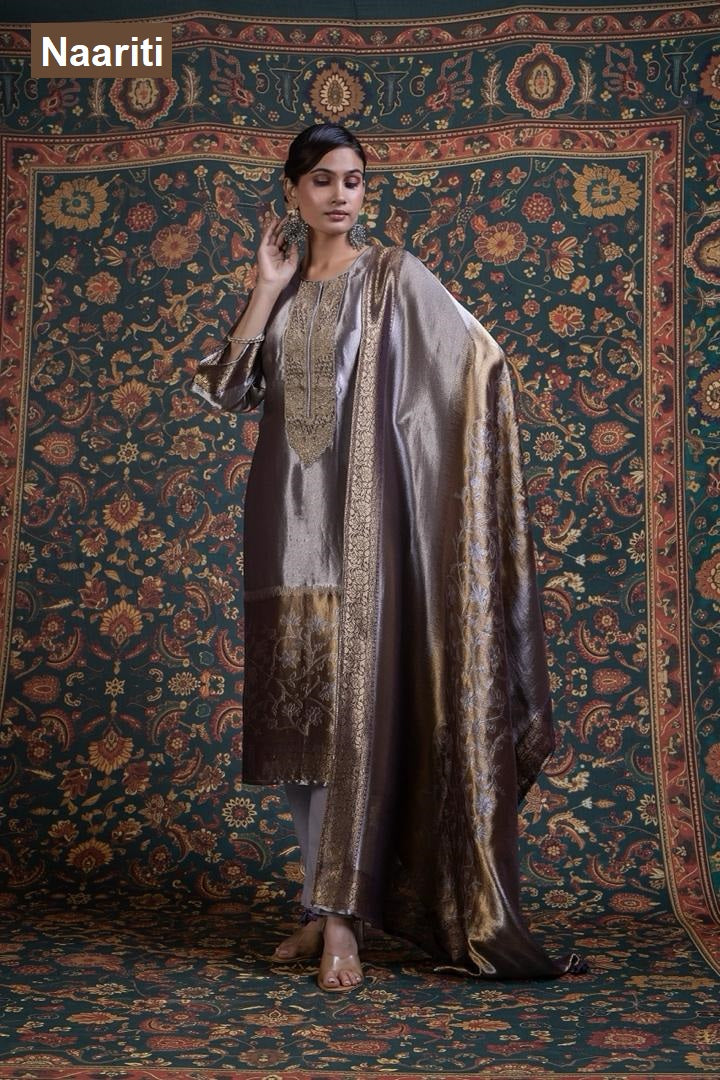 Zinaida 2851 Naariti Madurai Silk Pant Style Suits Wholesale Price