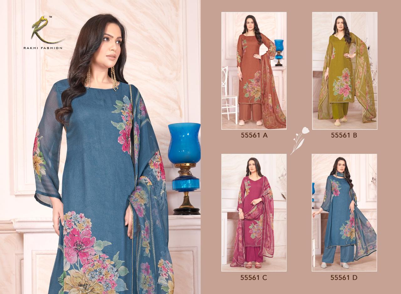 Zinnia Rakhi Fashion Pure Viscose Plazzo Style Suits Exporter India