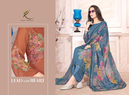 Zinnia Rakhi Fashion Pure Viscose Plazzo Style Suits Exporter India