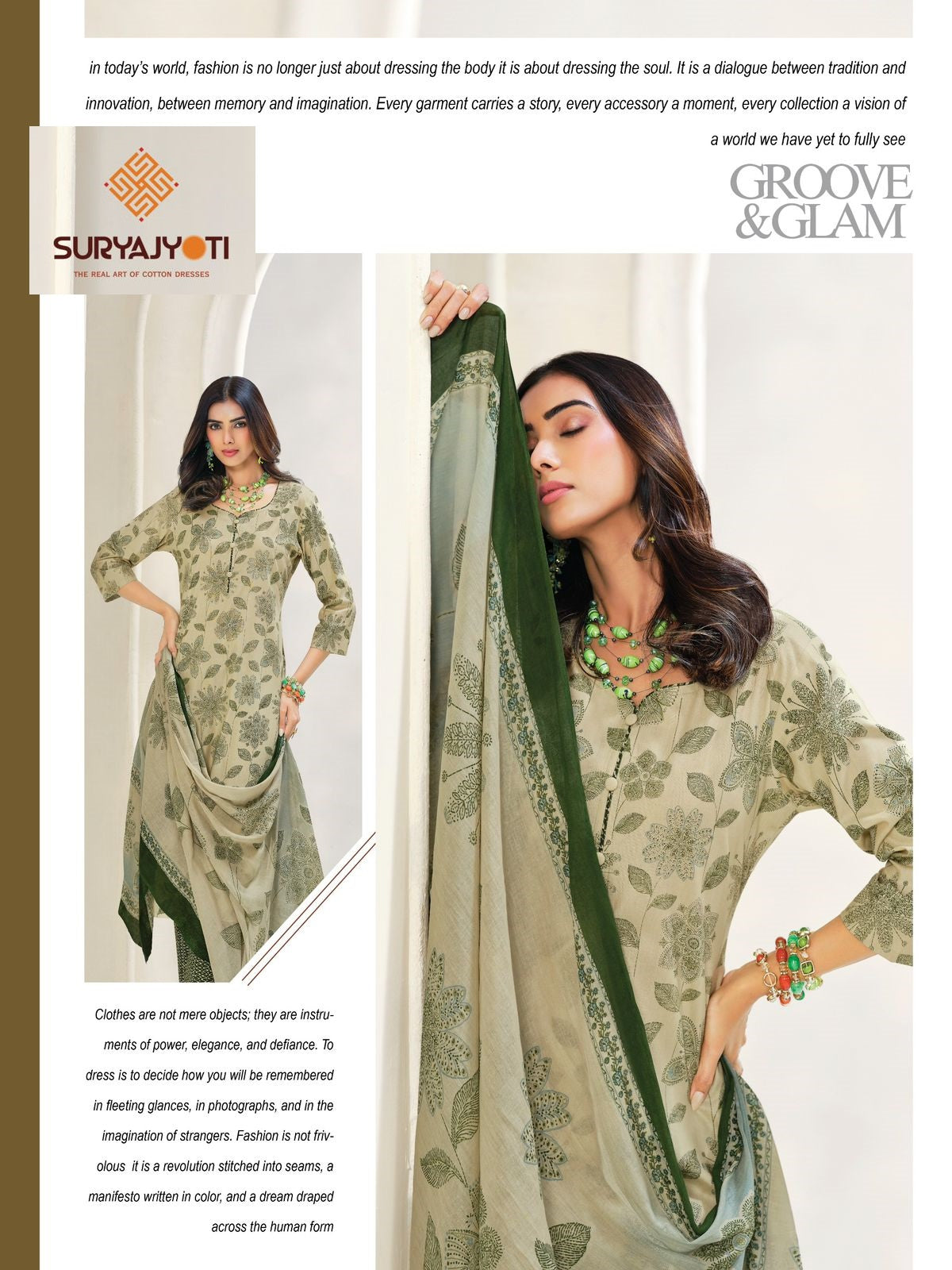 Zion Cotton Vol 21 Suryajyoti Pant Style Suits Exporter