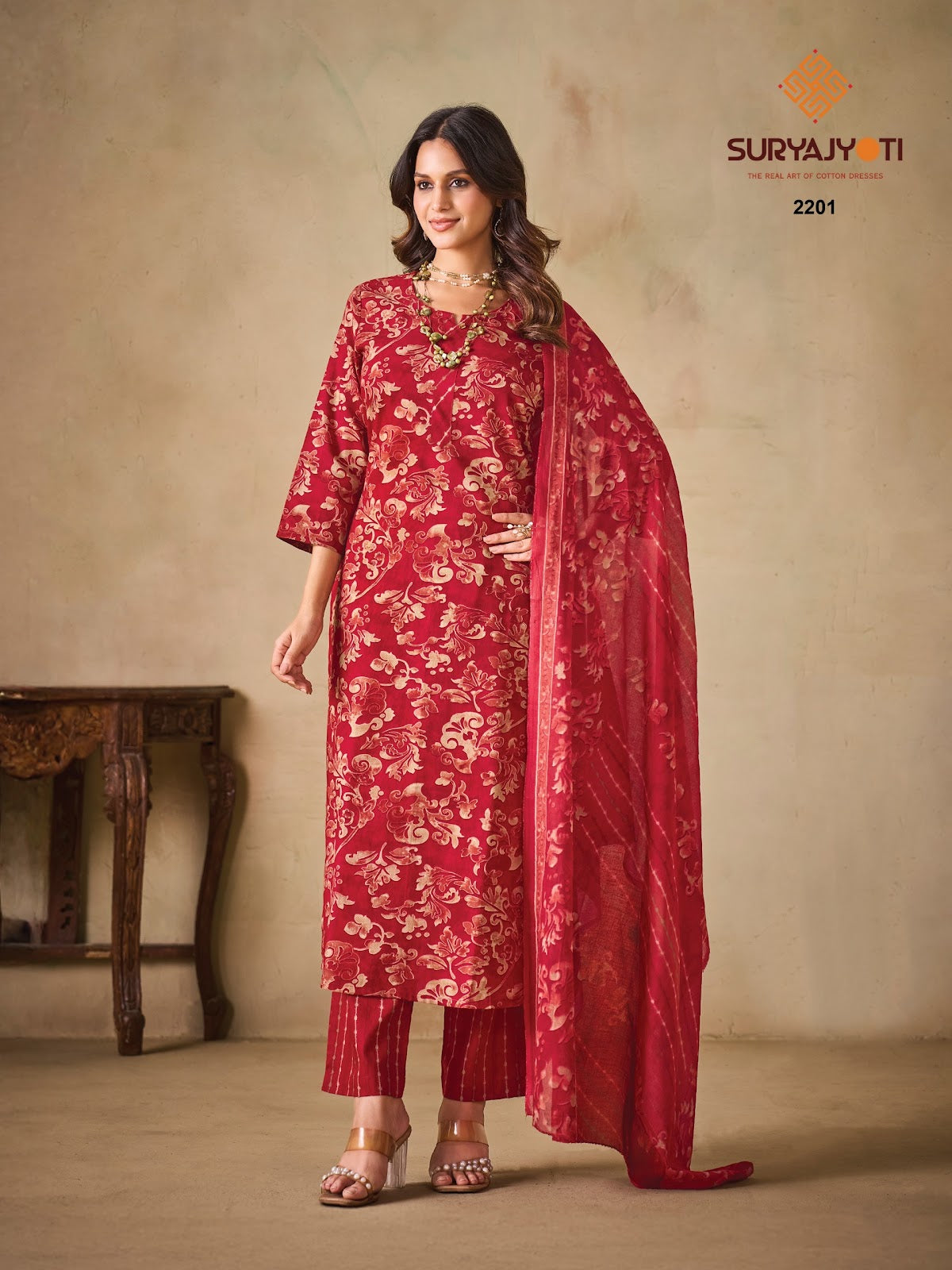 Zion Cotton Vol 22 Suryajyoti Readymade Pant Style Suits Exporter Ahmedabad