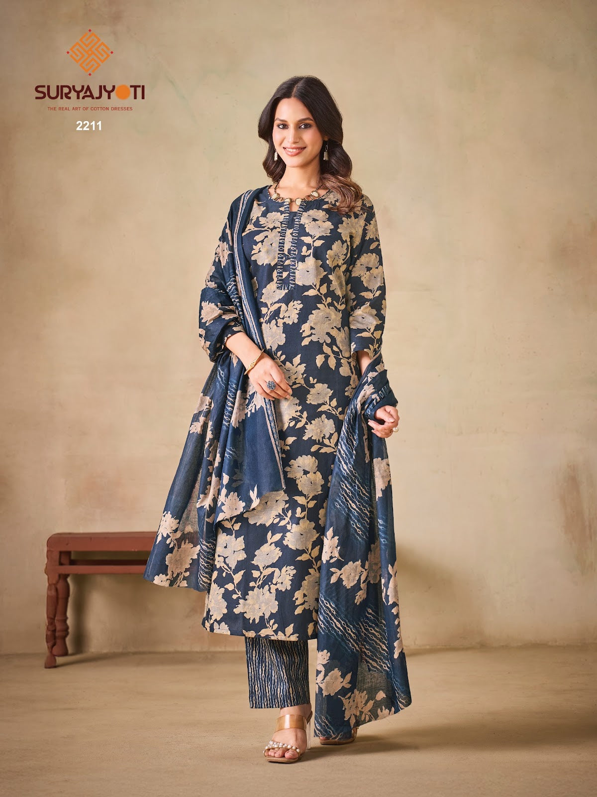Zion Cotton Vol 22 Suryajyoti Readymade Pant Style Suits Exporter Ahmedabad
