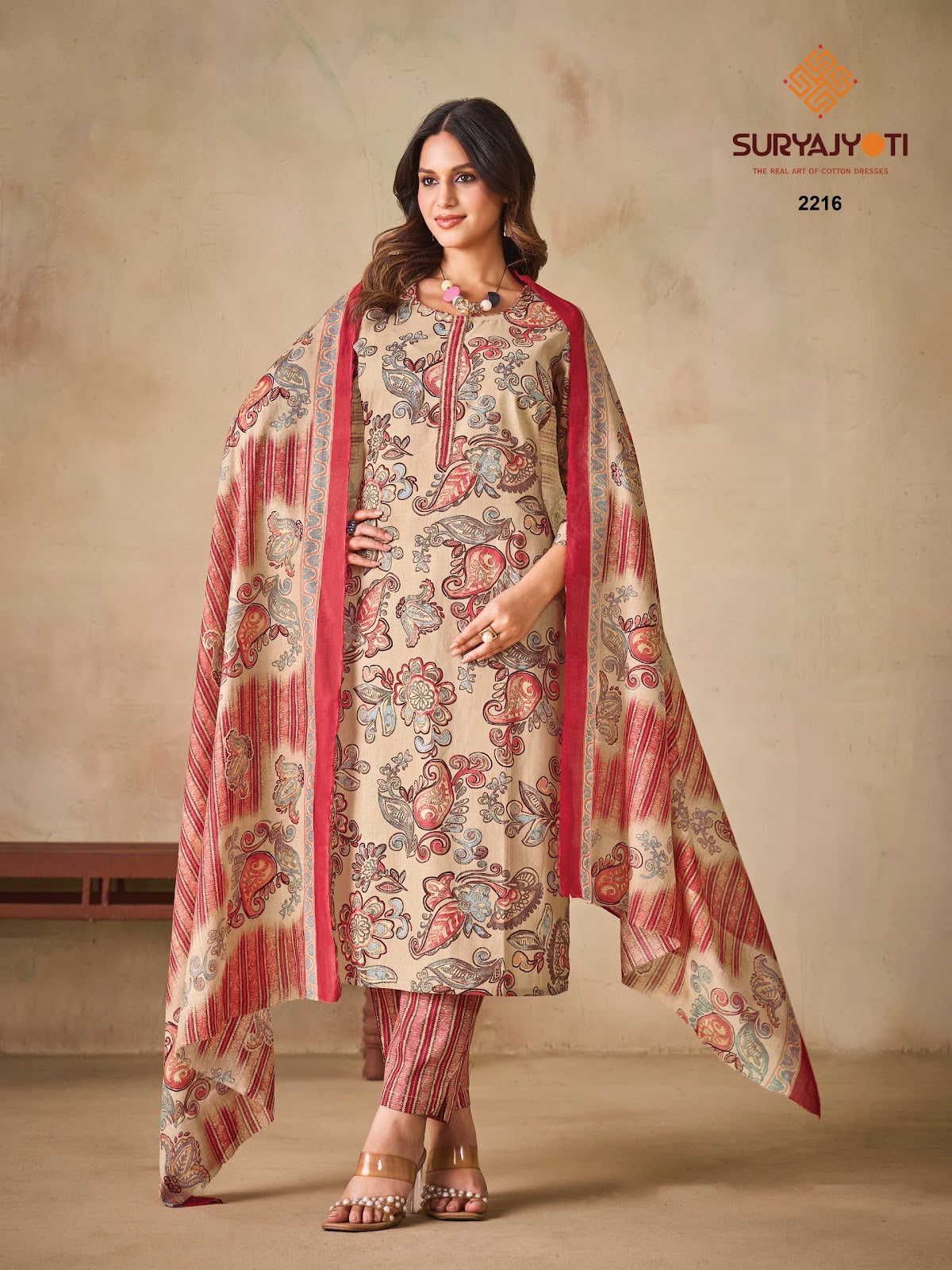 Zion Cotton Vol 22 Suryajyoti Readymade Pant Style Suits Exporter Ahmedabad