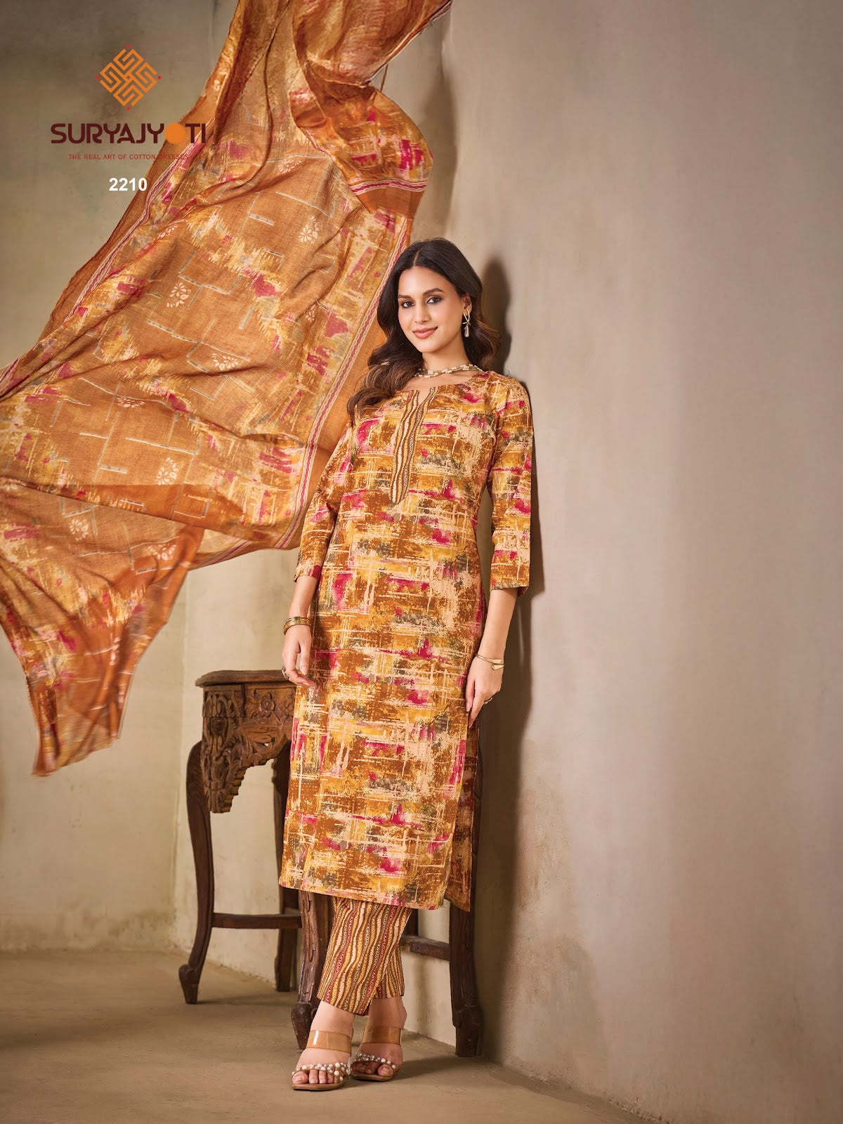 Zion Cotton Vol 22 Suryajyoti Readymade Pant Style Suits Exporter Ahmedabad