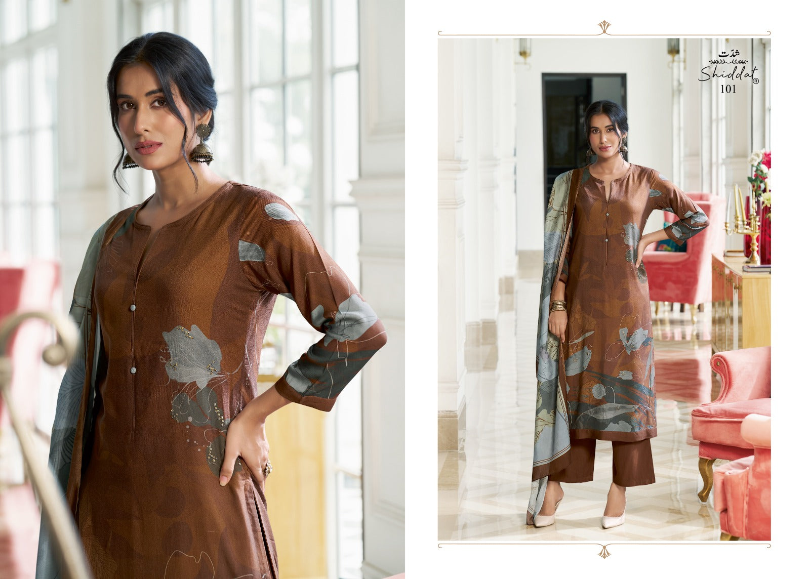 Zion Shiddat Pashmina Suits Exporter Gujarat