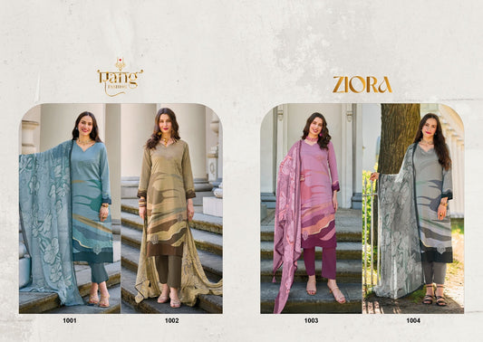 Ziora Rang Fashion Jaam Silk Pant Style Suits Wholesaler India