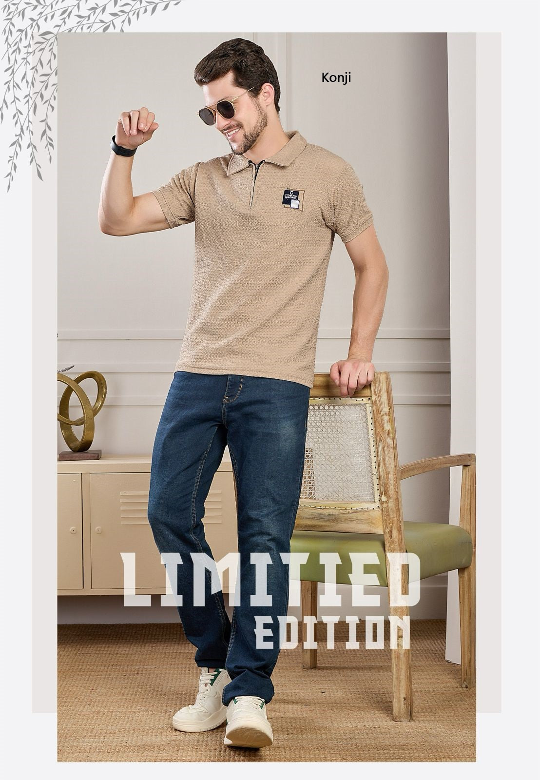 Zip Style Vol 360 Konji Knit Mens Tshirts Wholesale