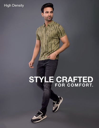 Zip Styles Vol 2617 2622 High Density Knit Mens Tshirts Wholesaler Ahmedabad
