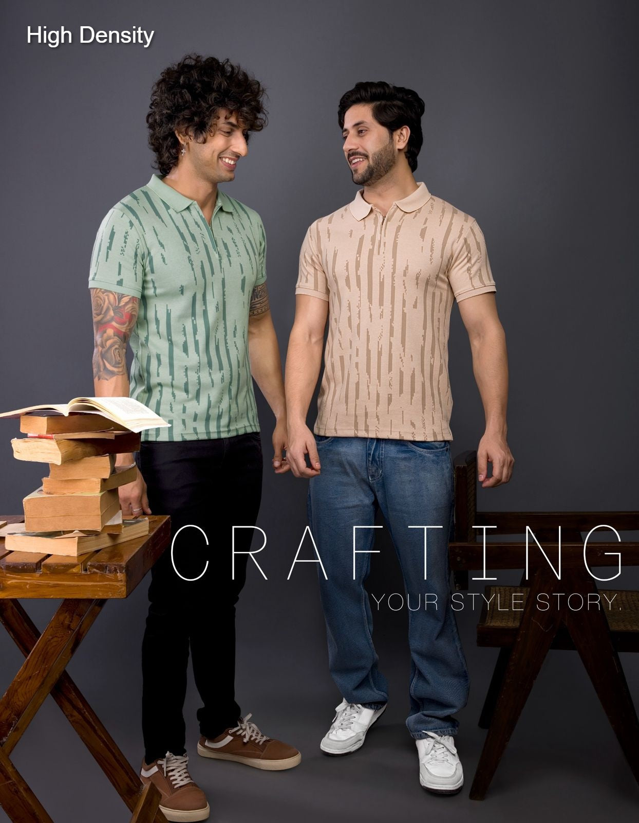 Zip Styles Vol 2617 2622 High Density Knit Mens Tshirts Wholesaler Ahmedabad