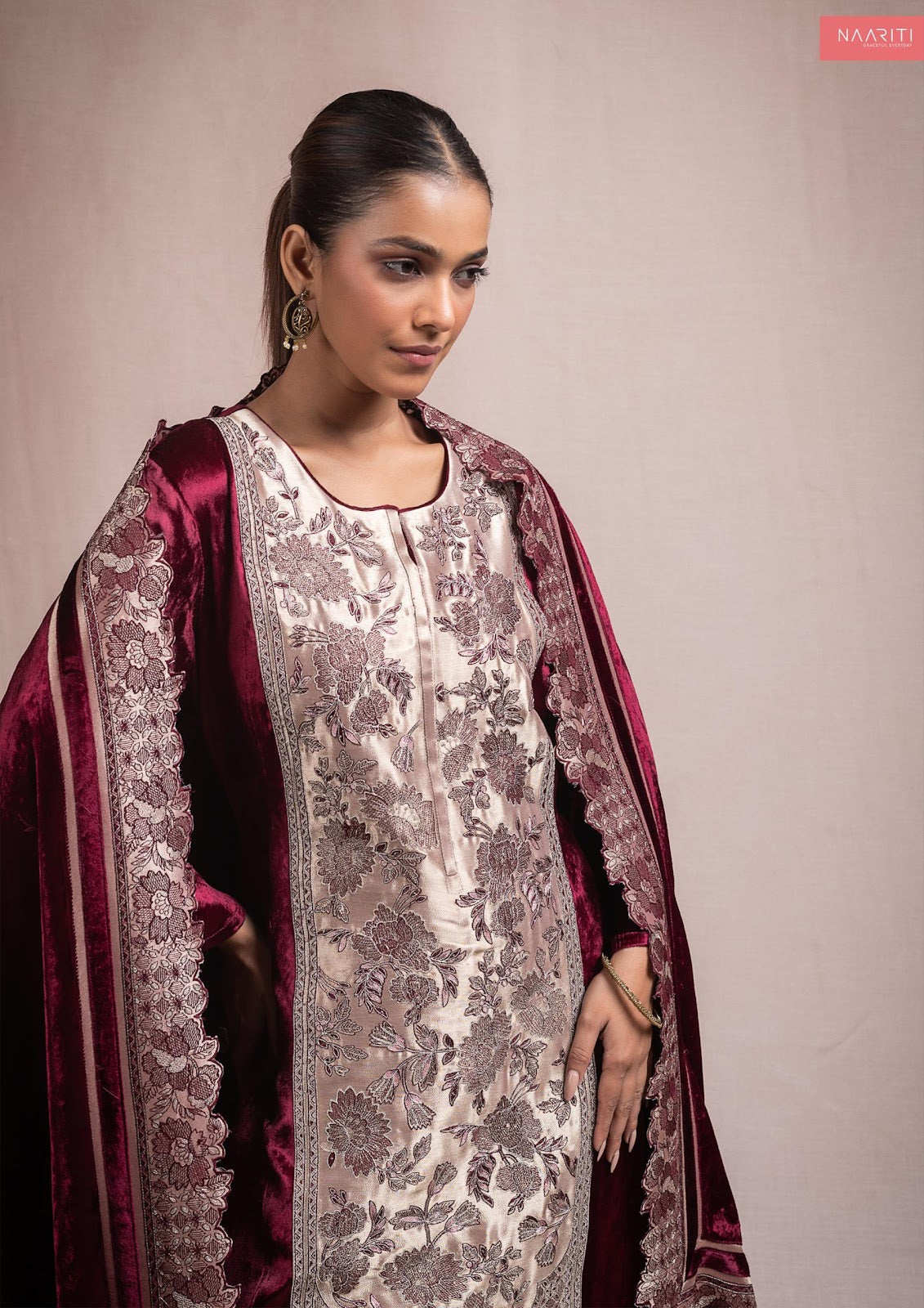 Iconic Sargam Prints Pashmina Suits Wholesaler Gujarat