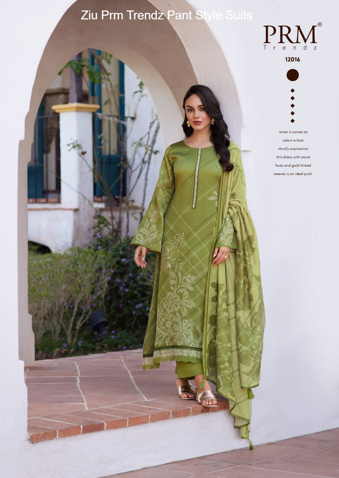 Ziu Prm Trendz Jam Cotton Pant Style Suits Wholesale Price