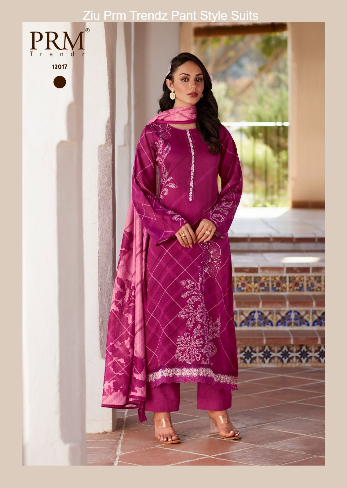 Ziu Prm Trendz Jam Cotton Pant Style Suits Wholesale Price