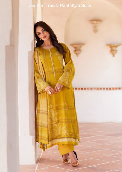 Ziu Prm Trendz Jam Cotton Pant Style Suits Wholesale Price