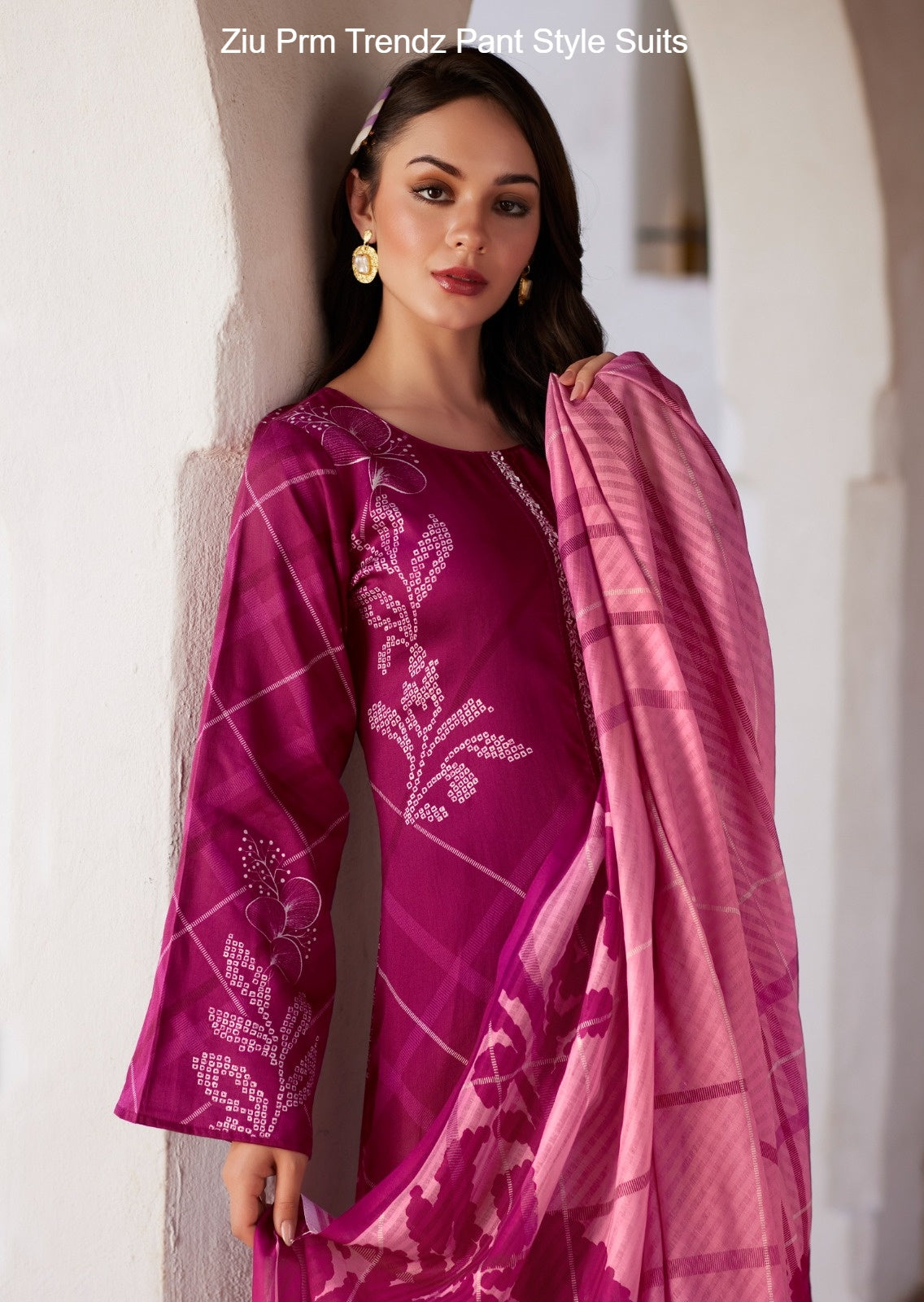 Ziu Prm Trendz Jam Cotton Pant Style Suits Wholesale Price