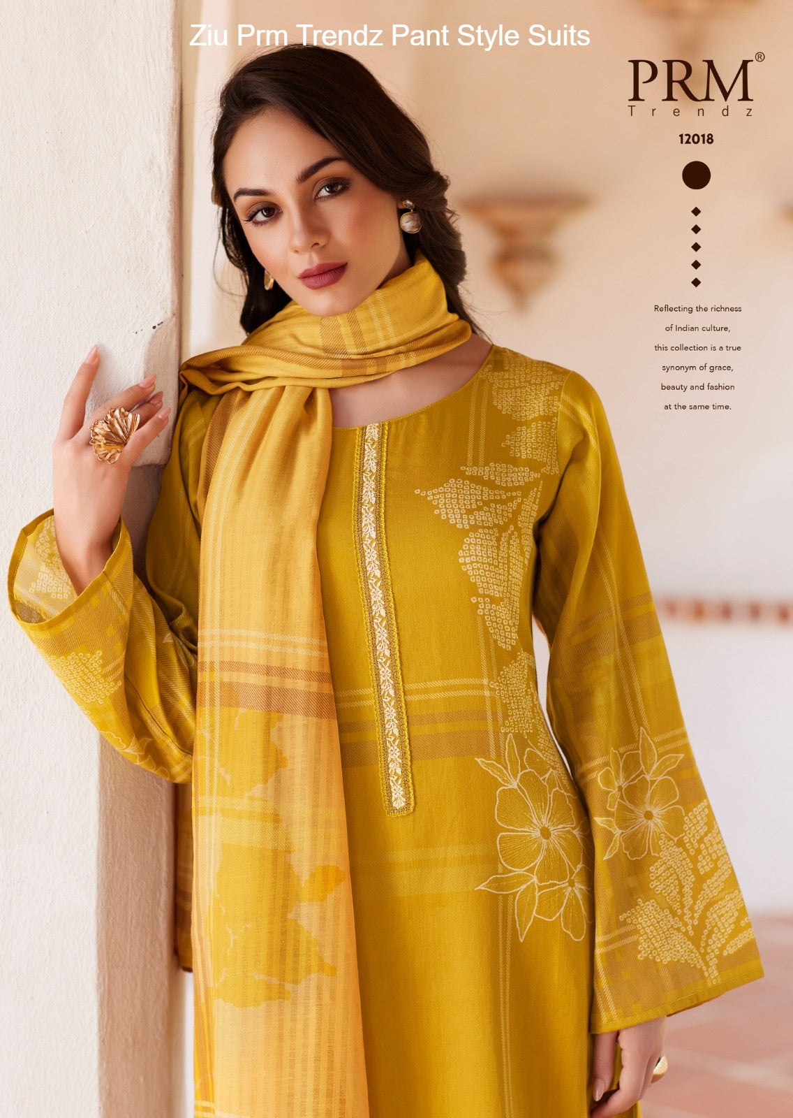 Ziu Prm Trendz Jam Cotton Pant Style Suits Wholesale Price