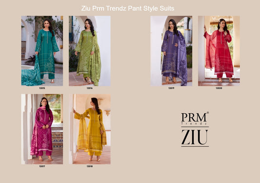 Ziu Prm Trendz Jam Cotton Pant Style Suits Wholesale Price