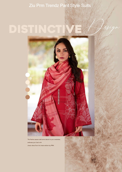 Ziu Prm Trendz Jam Cotton Pant Style Suits Wholesale Price