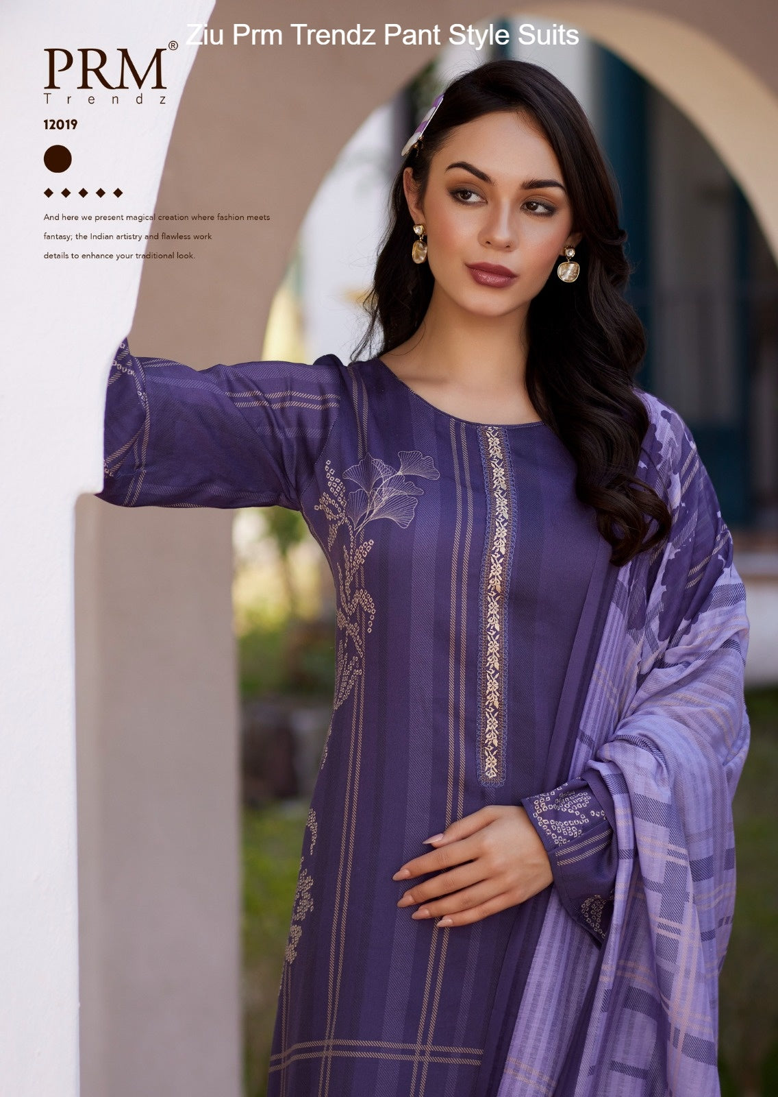 Ziu Prm Trendz Jam Cotton Pant Style Suits Wholesale Price