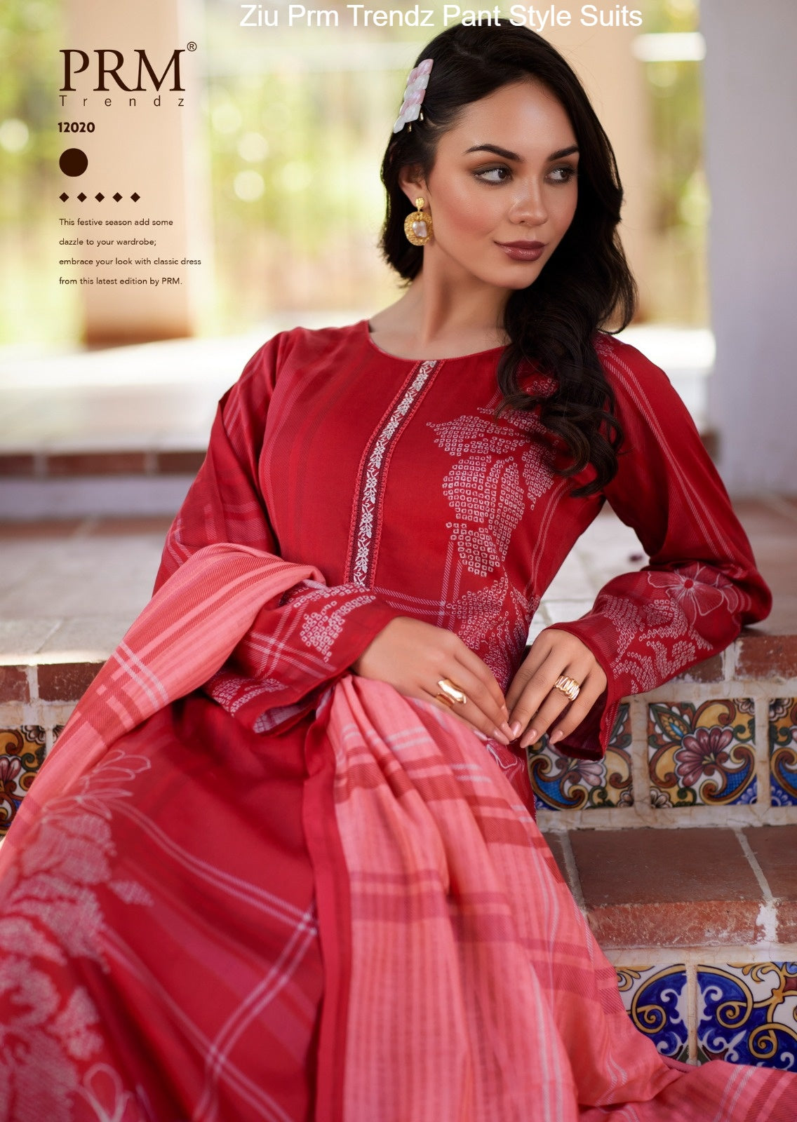 Ziu Prm Trendz Jam Cotton Pant Style Suits Wholesale Price