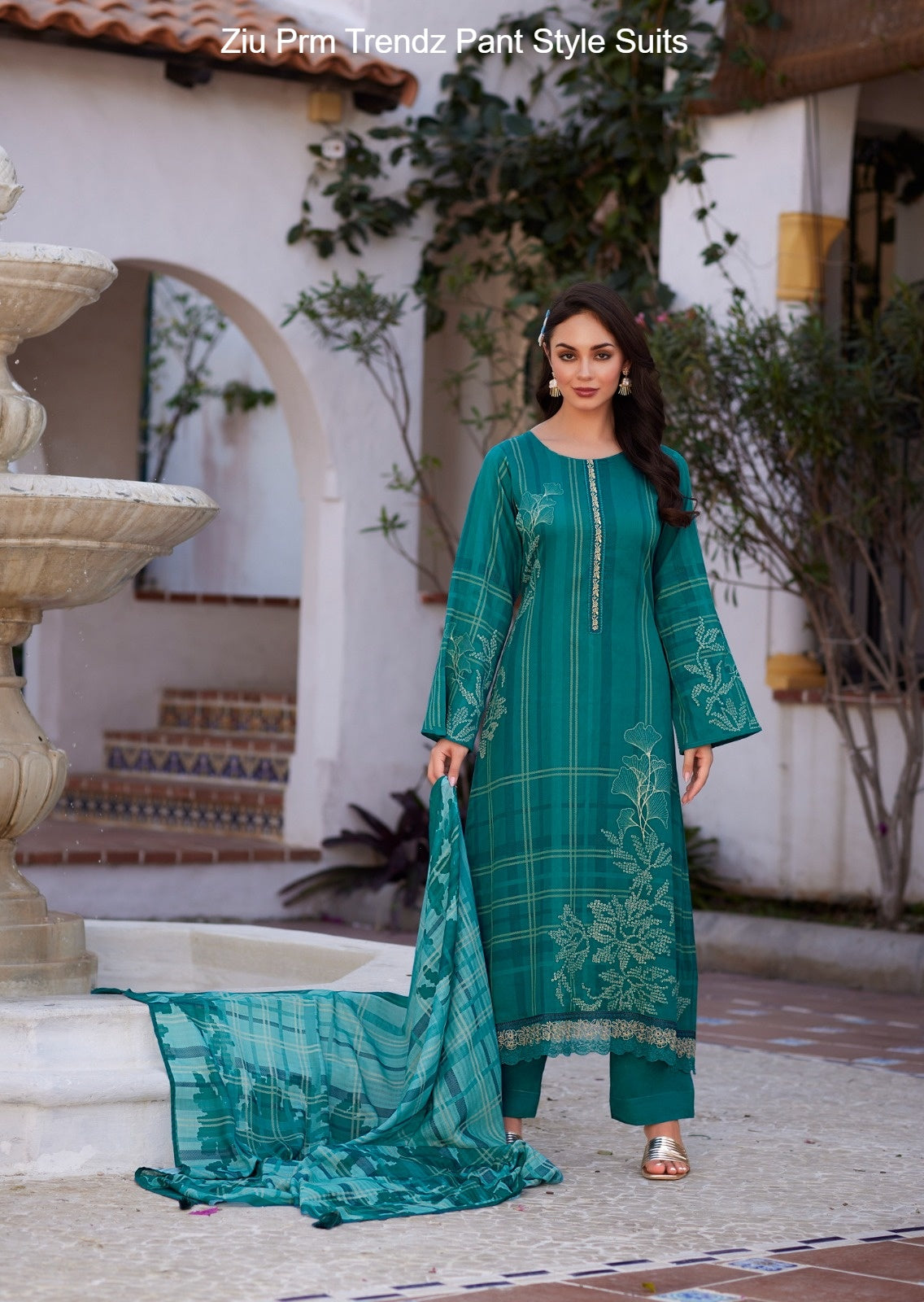 Ziu Prm Trendz Jam Cotton Pant Style Suits Wholesale Price