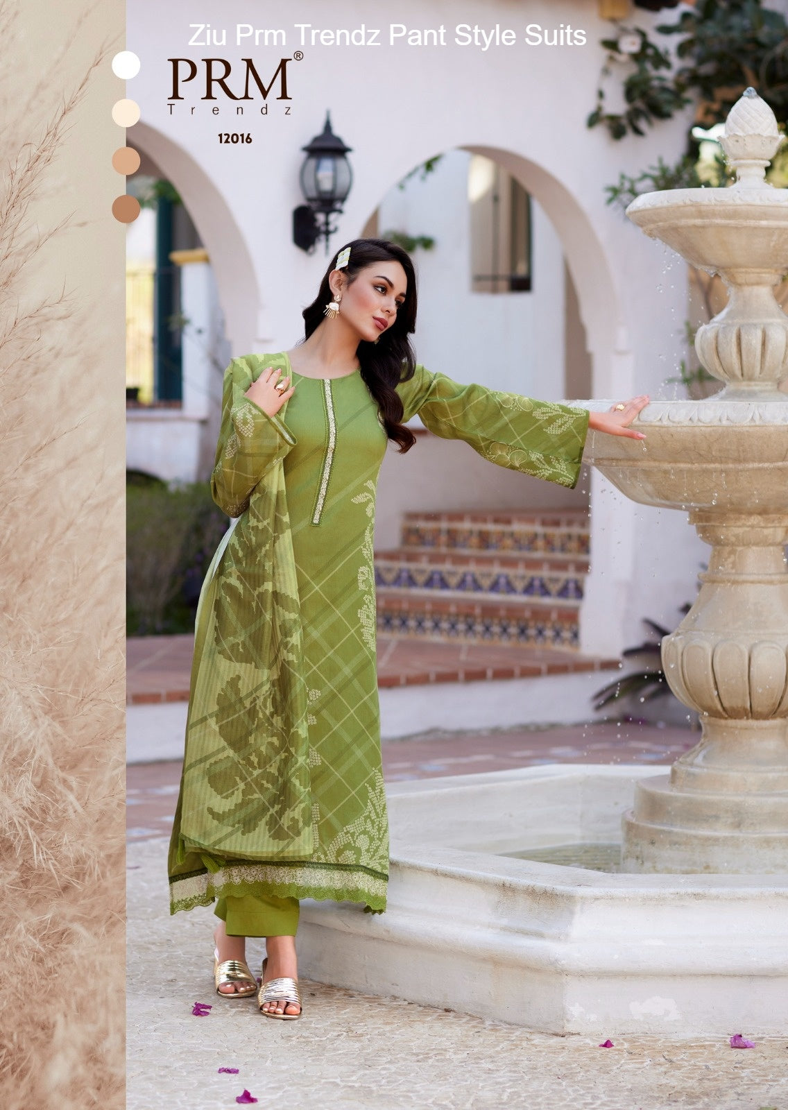 Ziu Prm Trendz Jam Cotton Pant Style Suits Wholesale Price