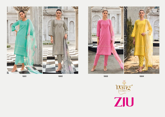 Ziu Rang Fashion Viscose Pant Style Suits Wholesale Rate