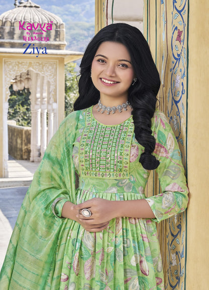 Ziya Vol 1 Kavya Capsule Girls Readymade Pant Suits Manufacturer India